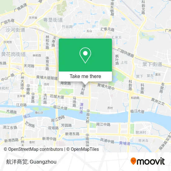 航洋商贸 map