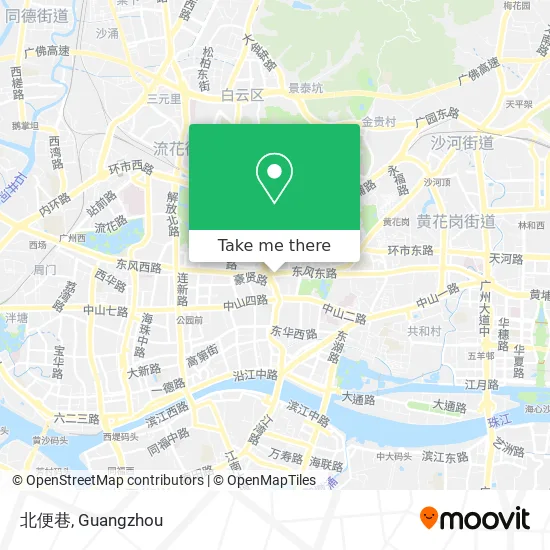 北便巷 map
