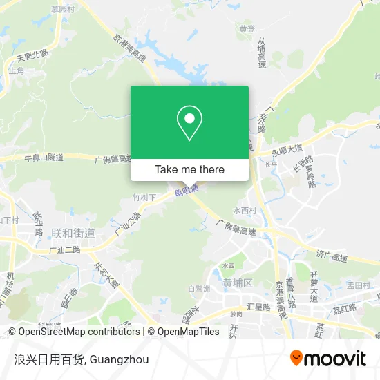 浪兴日用百货 map