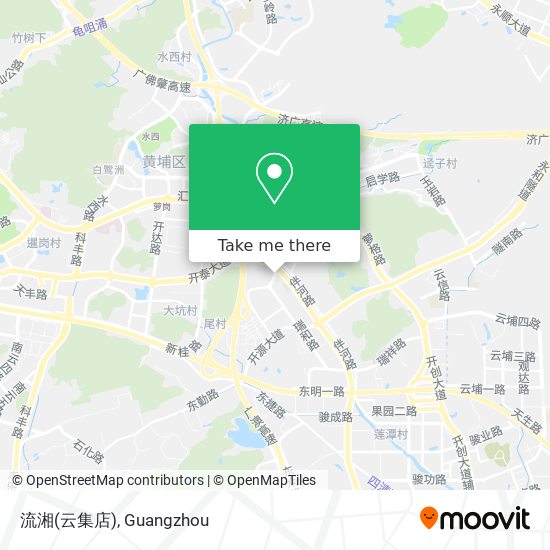 流湘(云集店) map