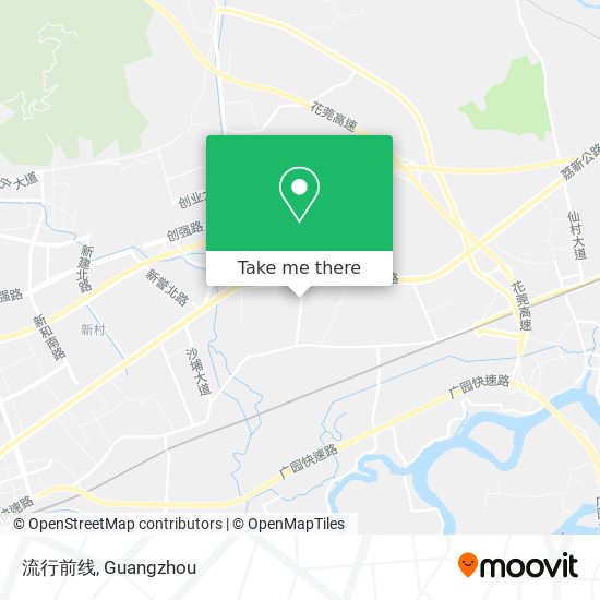 流行前线 map