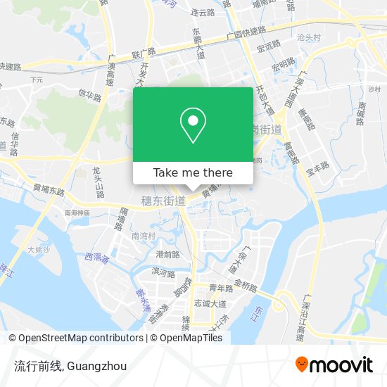 流行前线 map