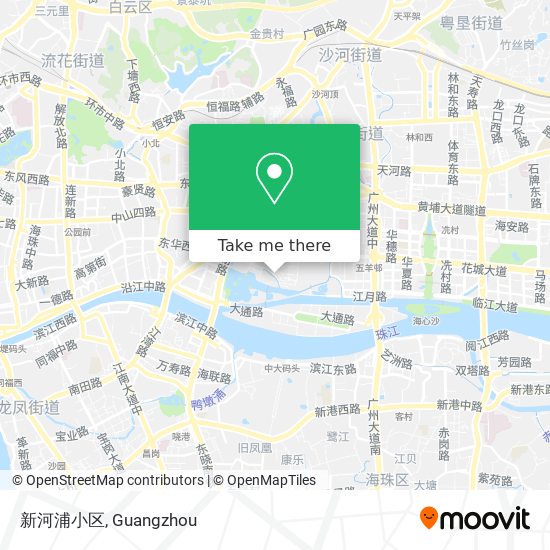新河浦小区 map