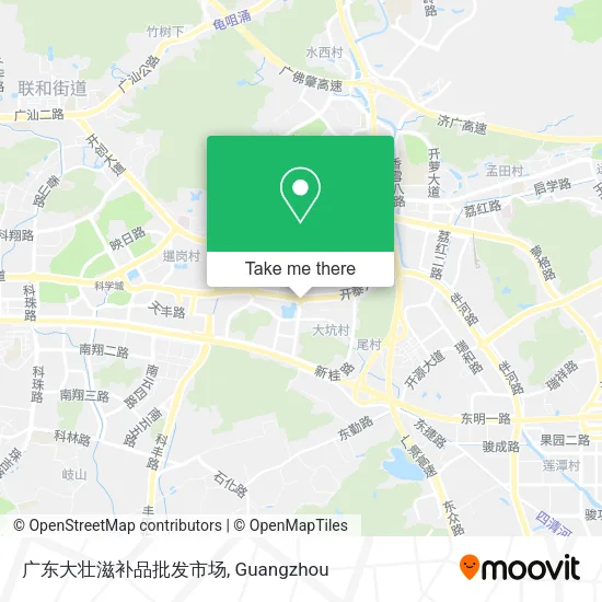 广东大壮滋补品批发市场 map