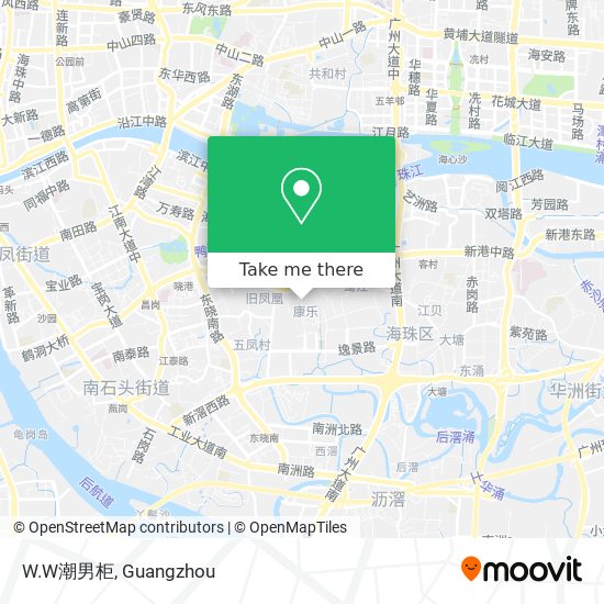 W.W潮男柜 map
