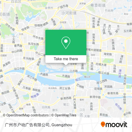 广州市户动广告有限公司 map