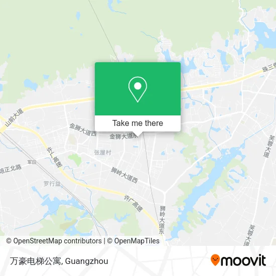 万豪电梯公寓 map