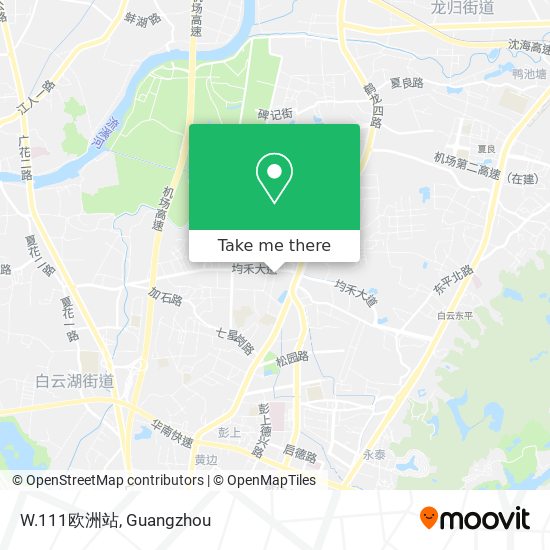 W.111欧洲站 map