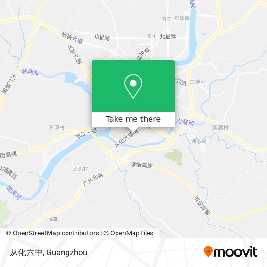 从化六中 map