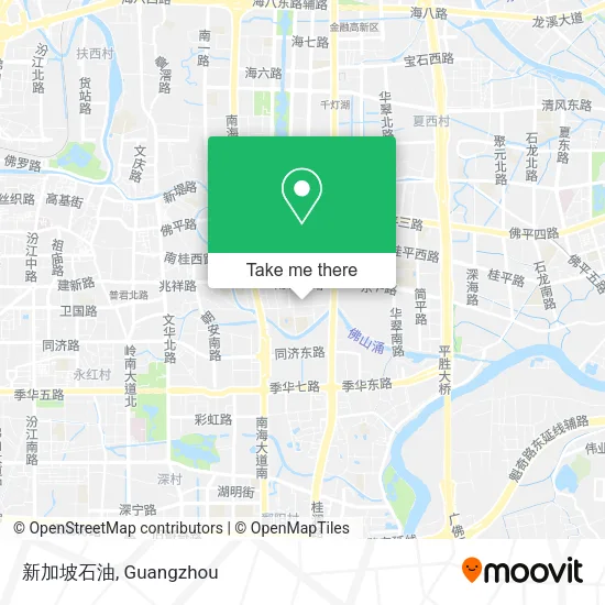新加坡石油 map