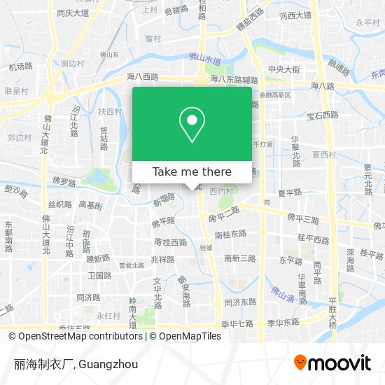 丽海制衣厂 map