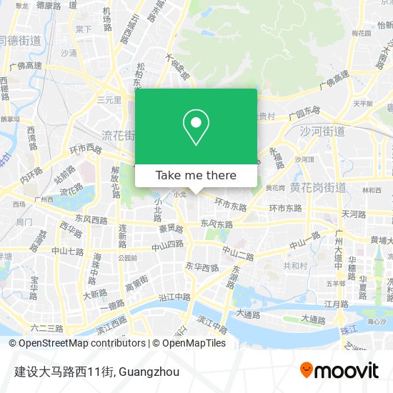 建设大马路西11街 map
