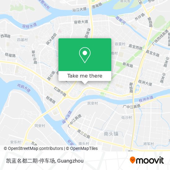 凯蓝名都二期-停车场 map