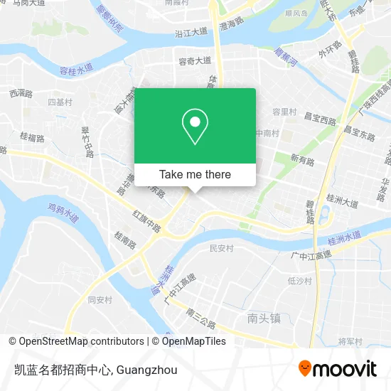 凯蓝名都招商中心 map