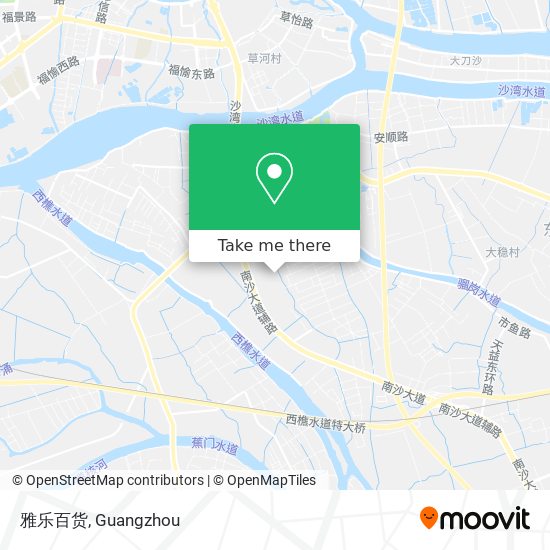 雅乐百货 map