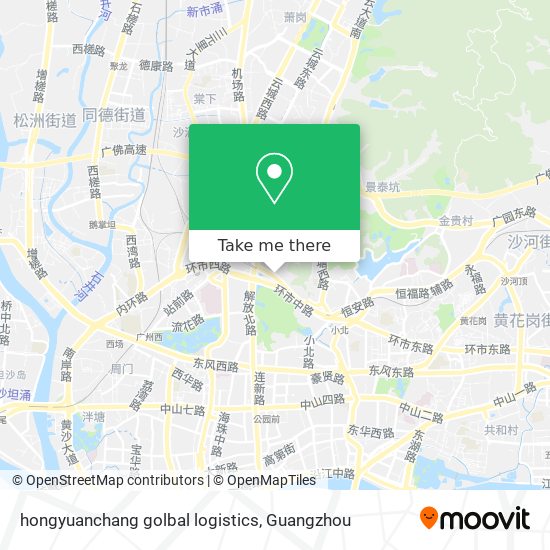 hongyuanchang golbal logistics map