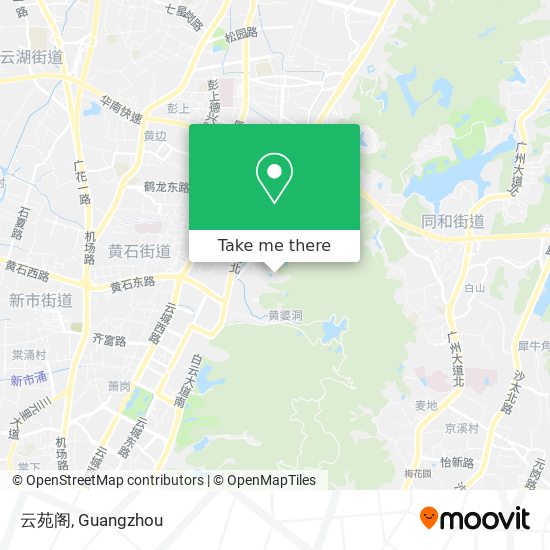 云苑阁 map
