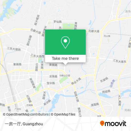 一房一厅 map
