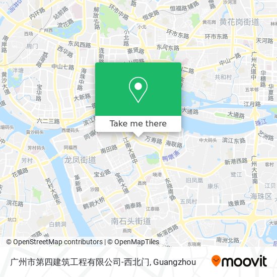 广州市第四建筑工程有限公司-西北门 map