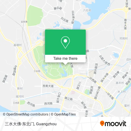 三水大佛-东北门 map