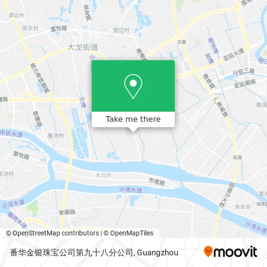 番华金银珠宝公司第九十八分公司 map