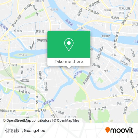 创德鞋厂 map