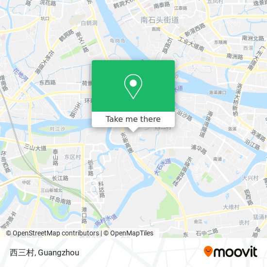 西三村 map