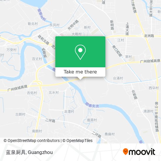 蓝泉厨具 map
