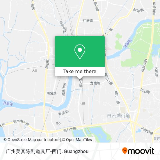 广州美其陈列道具厂-西门 map