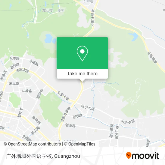 广外增城外国语学校 map