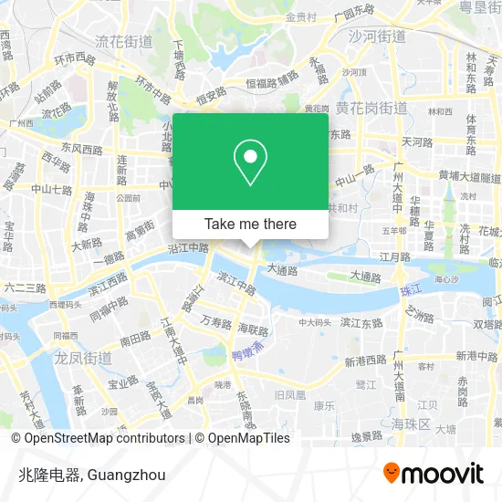 兆隆电器 map