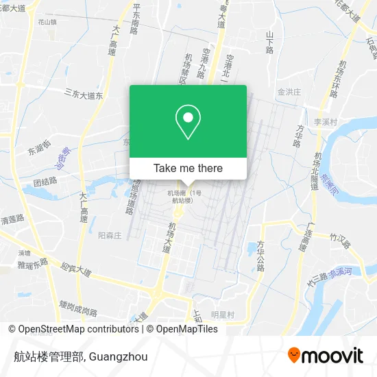 航站楼管理部 map