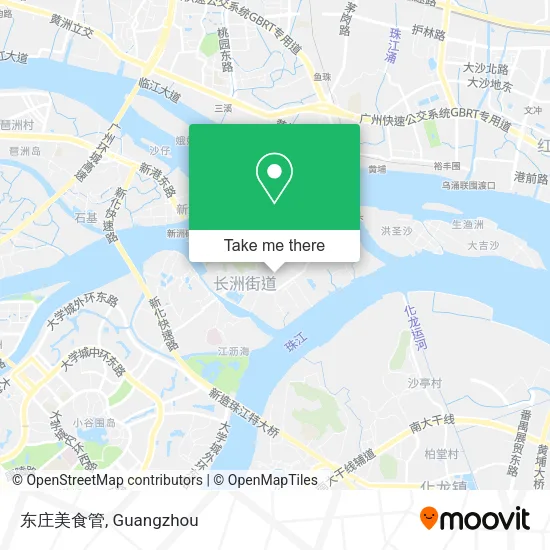 东庄美食管 map
