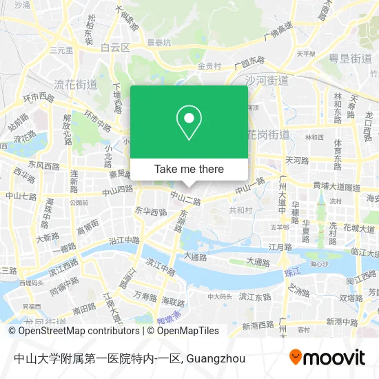 中山大学附属第一医院特内-一区 map