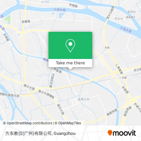 方东教仪(广州)有限公司 map