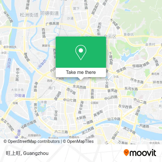 旺上旺 map