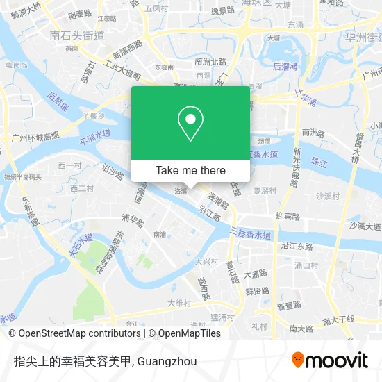 指尖上的幸福美容美甲 map