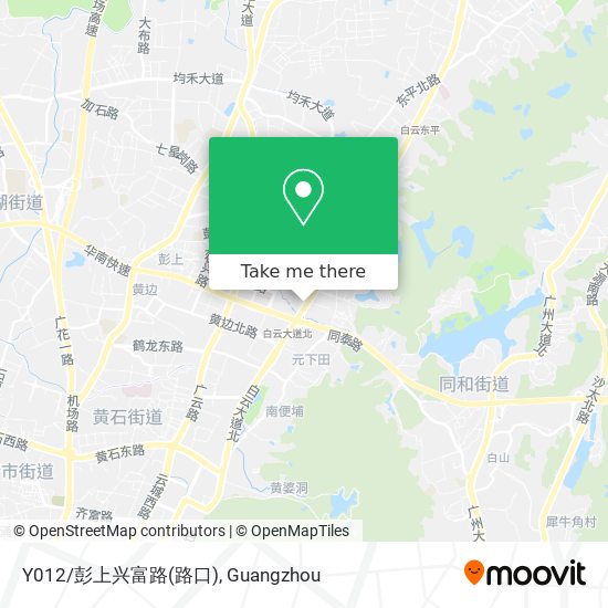 Y012/彭上兴富路(路口) map