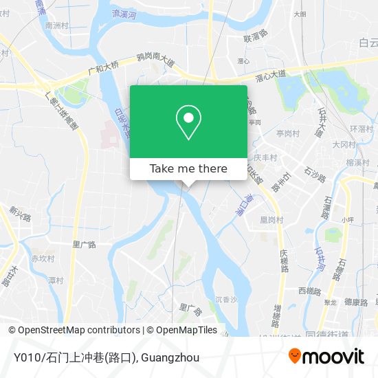 Y010/石门上冲巷(路口) map