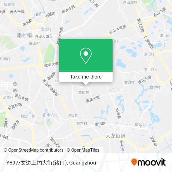 Y897/文边上约大街(路口) map