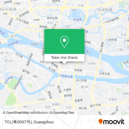 TCL(粤0007号) map