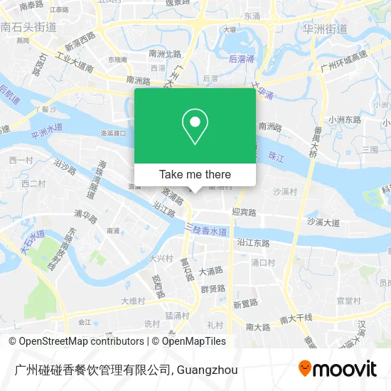 广州碰碰香餐饮管理有限公司 map