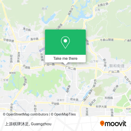 上源棋牌沐足 map