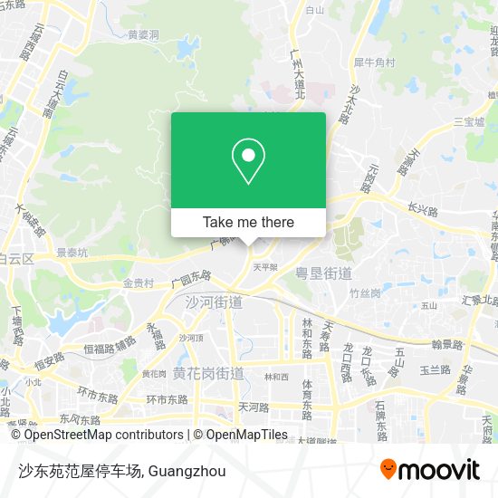 沙东苑范屋停车场 map