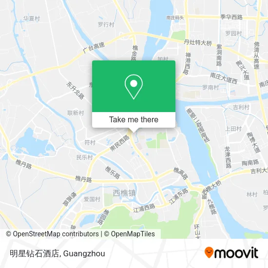 明星钻石酒店 map