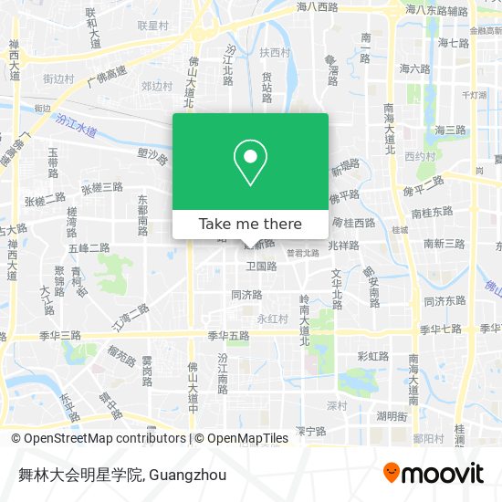 舞林大会明星学院 map