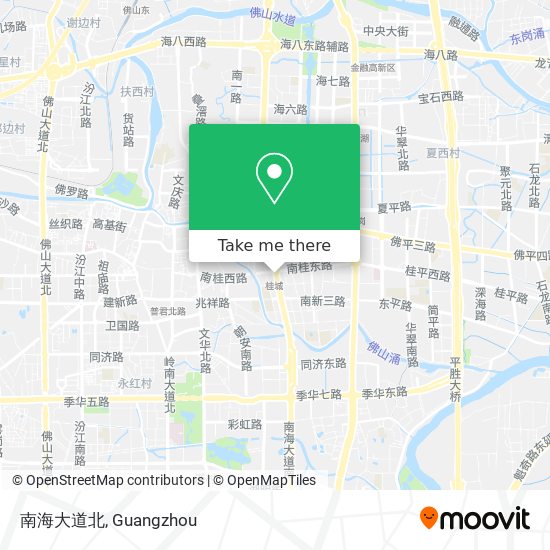 南海大道北 map