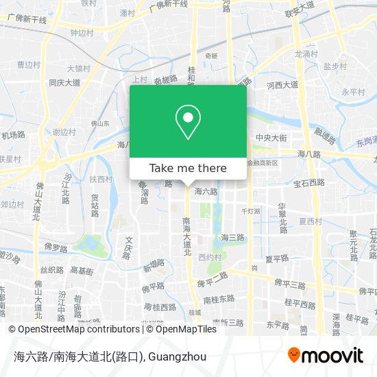海六路/南海大道北(路口) map