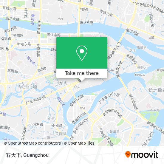 客天下 map