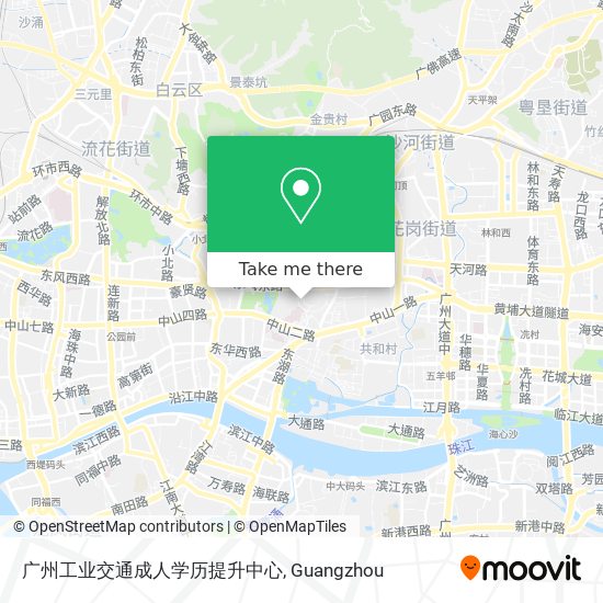 广州工业交通成人学历提升中心 map